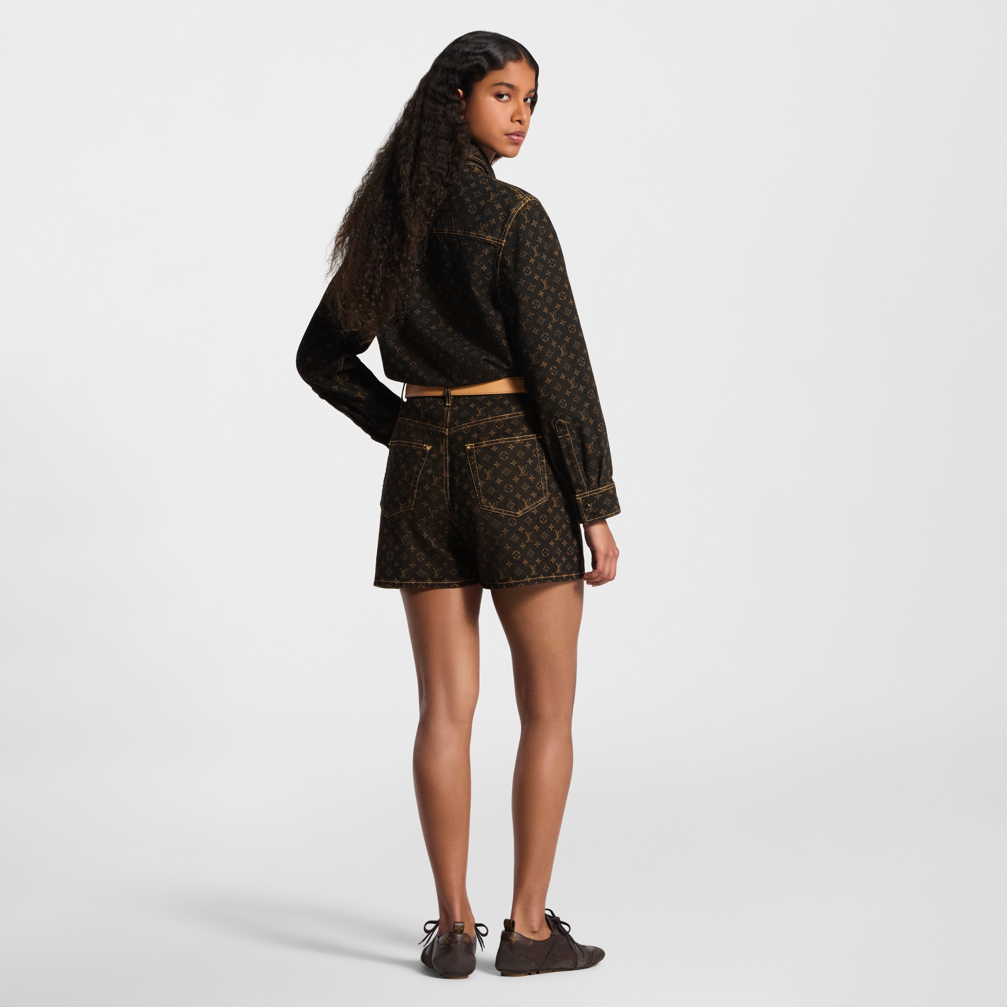 Monogram Denim Shirt - Women - Ready-to-Wear | LOUIS VUITTON ®